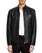 Hugo Boss Gameo Structured Leather Jacket