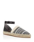 Rebecca Minkoff Vicky Embroidered Ankle Strap Espadrille Flats - 100% Exclusive