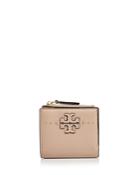 Tory Burch Mcgraw Mini Foldable Leather Wallet