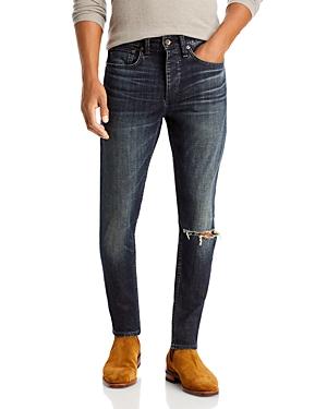 Rag & Bone Slim Fit Ripped Stretch Jeans