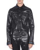 Marni Faux Leather Moto Jacket