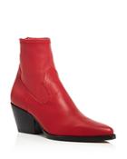 Dolce Vita Women's Shanta Leather Western Booties - 100% Exclusive