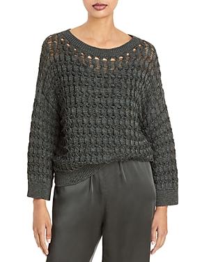 Fabiana Filippi Textured Metallic Effect Sweater