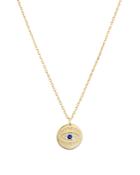 Aqua Evil Eye Pendant Necklace In Gold-plated Sterling Silver Or Sterling Silver, 16-18 - 100% Exclusive