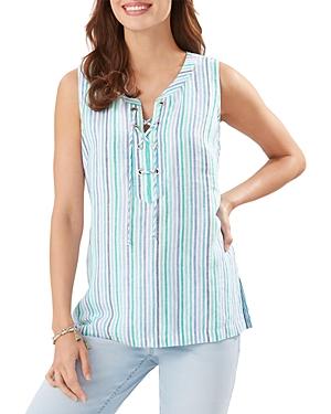 Tommy Bahama Vitamin Sea Stripe Sleeveless Top