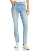 Mother The Mid Rise Dazzler Flood Jeans In Sweet Peta