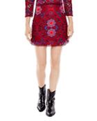 Sandro Lily Medallion Lace Skirt