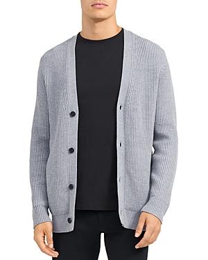 Theory Ribbed Merino Cardigan