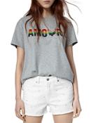 Zadig & Voltaire Zoe Amour Wings Graphic Tee