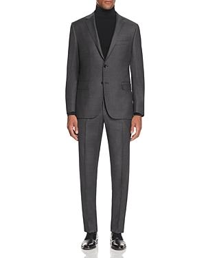 Hickey By Hickey Freeman Sharkskin Slim Fit Suit