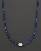 Amethyst Beaded Necklace With Freshwater Pearl - 100% Exclusive