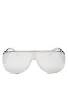 Versace Men's Shield Sunglasses, 152mm