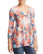 Nally & Millie Abstract Floral Print Tunic - 100% Exclusive