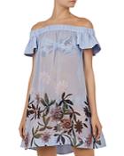 Ted Baker Belriaa Illusion Dress Swim Cover-up