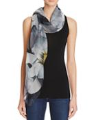 Echo Floral Square Scarf