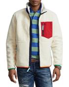 Polo Ralph Lauren Fleece Color Blocked Hybrid Jacket