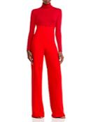 Sergio Hudson High Waist Signature Wool Pants