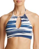 Polo Ralph Lauren Ikat Stripe High Neck Bikini Top