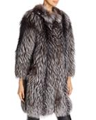 Maximilian Furs Tipped Fox Fur Jacket - 100% Exclusive