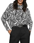 Reiss Paisley Collared Pullover Blouse - 100% Exclusive
