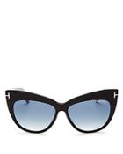 Tom Ford Nika Cat Eye Sunglasses, 55mm