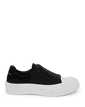 Alexander Mcqueen Women's Deck Plimsoll Low Top Sneakers