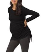 Stomaway Collection Asymmetric Tie Top