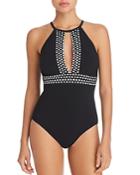 Profile By Gottex Keyhole One Piece Swimsuit