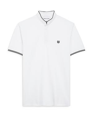 The Kooples Striped Trim Polo