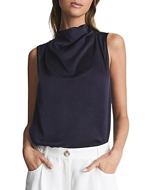 Reiss Lola Mixed Media Shell