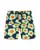 Vilebrequin Boys' Jihin Floral Print Swim Trunks - Little Kid, Big Kid