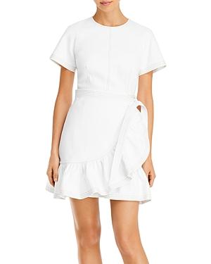 Cinq A Sept Josi Ruffled Tie Waist Dress