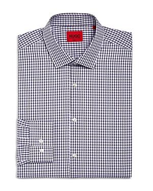 Hugo Kenno Cotton Check Slim Fit Dress Shirt