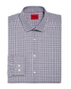 Hugo Kenno Cotton Check Slim Fit Dress Shirt