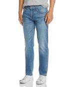7 For All Mankind Straight Slim Fit Jeans In Traction