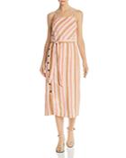 Joie Khari Striped Midi Dress