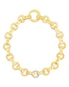 Roberto Coin 18k Yellow Gold Obelisco Diamond Bracelet