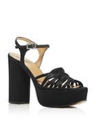 Marc Jacobs Women's The Gram Sandal Platform Block-heel Sandals