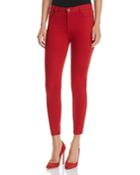Parker Smith Ava Crop Skinny Jeans In Ruby