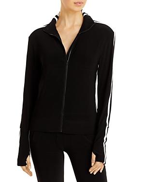 Norma Kamali Turtleneck Zip Up Jacket