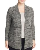 Nic And Zoe Plus Thick And Thin Marled Cardigan