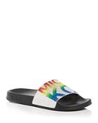Michael Michael Kors Women's Embellished Slide Sandals