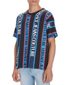 Versace Jeans Couture Logo Band Printed T Shirt