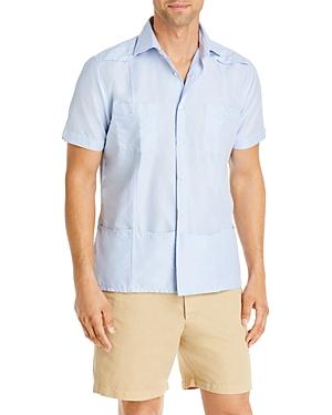 Sid Mashburn Guayabera Slim Fit Sport Shirt