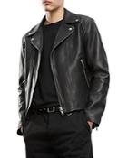 The Kooples Black Leather Jacket