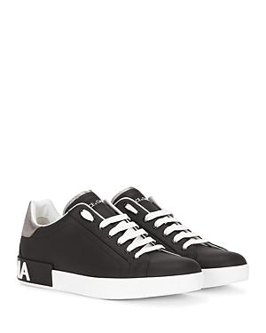 Dolce & Gabbana Men's Portofino Lace Up Sneakers