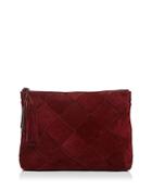 Loeffler Randall Woven Suede Tassel Pouch