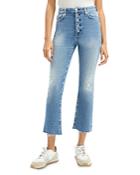7 For All Mankind Ultra High Rise Slim Kick Flare Jeans In Lv Agave