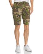 Hudson Camouflage-print Slim Fit Chino Shorts