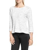 Two By Vince Camuto Space Dye Terry Sweatshirt